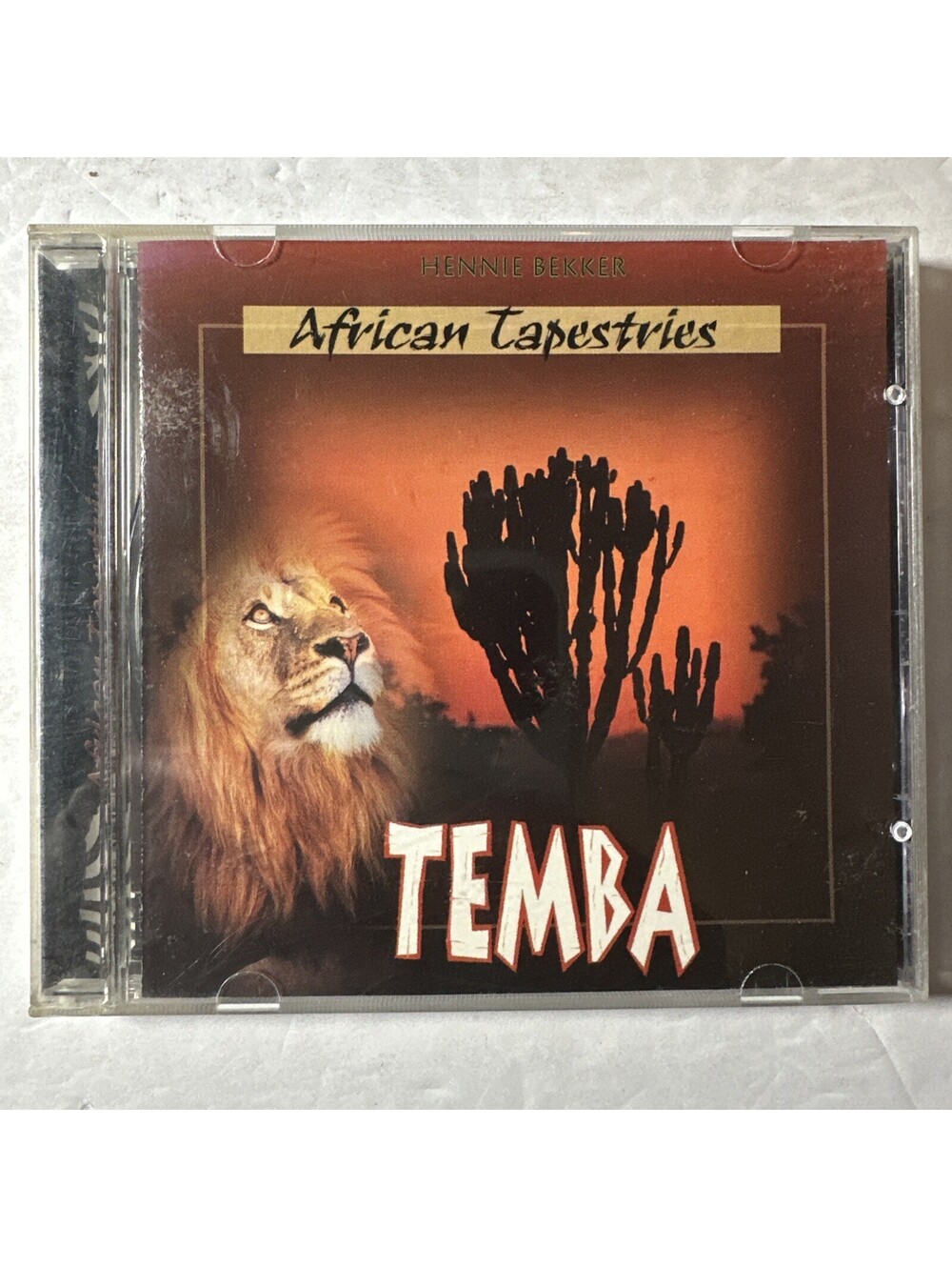 Hennie Bekker African Tapastries Temba CD Abbeywood Records Band Music 1995